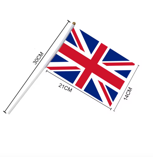 UNION JACK WAVING FLAG - 5 pack